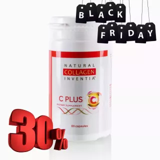 Čistý vitamin C PLUS - z plodů Šípkové růže, Aceroly, Goji (Kustovnice čínské), Momordiky - na 2 měsíce